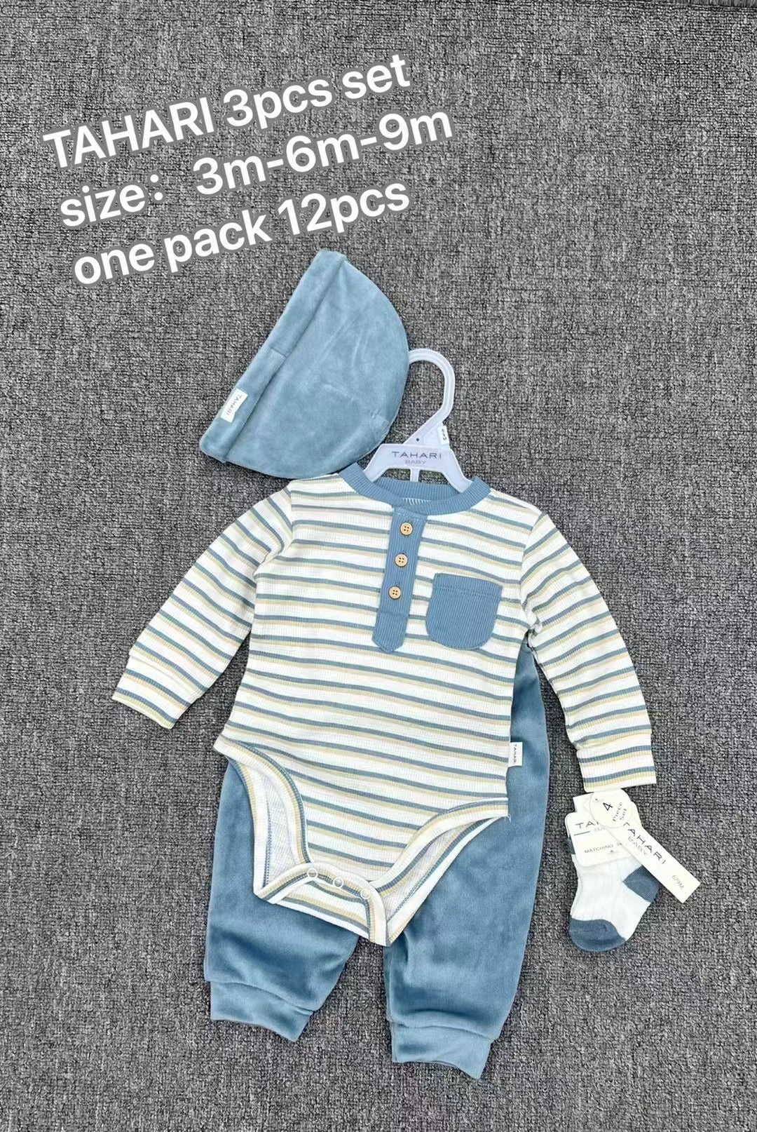 Hot Selling High Quality Newborn Short Sleeved and Pants Piece Set Baby Cartoon Cute Sets Baby Sleeveless Cotton Set