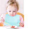 1/2pcs Food Grade Silicone Baby Eating Bibs Easy to Clean Baby Bibs Drool Towels Waterproof Children Silicone Drool Bibs