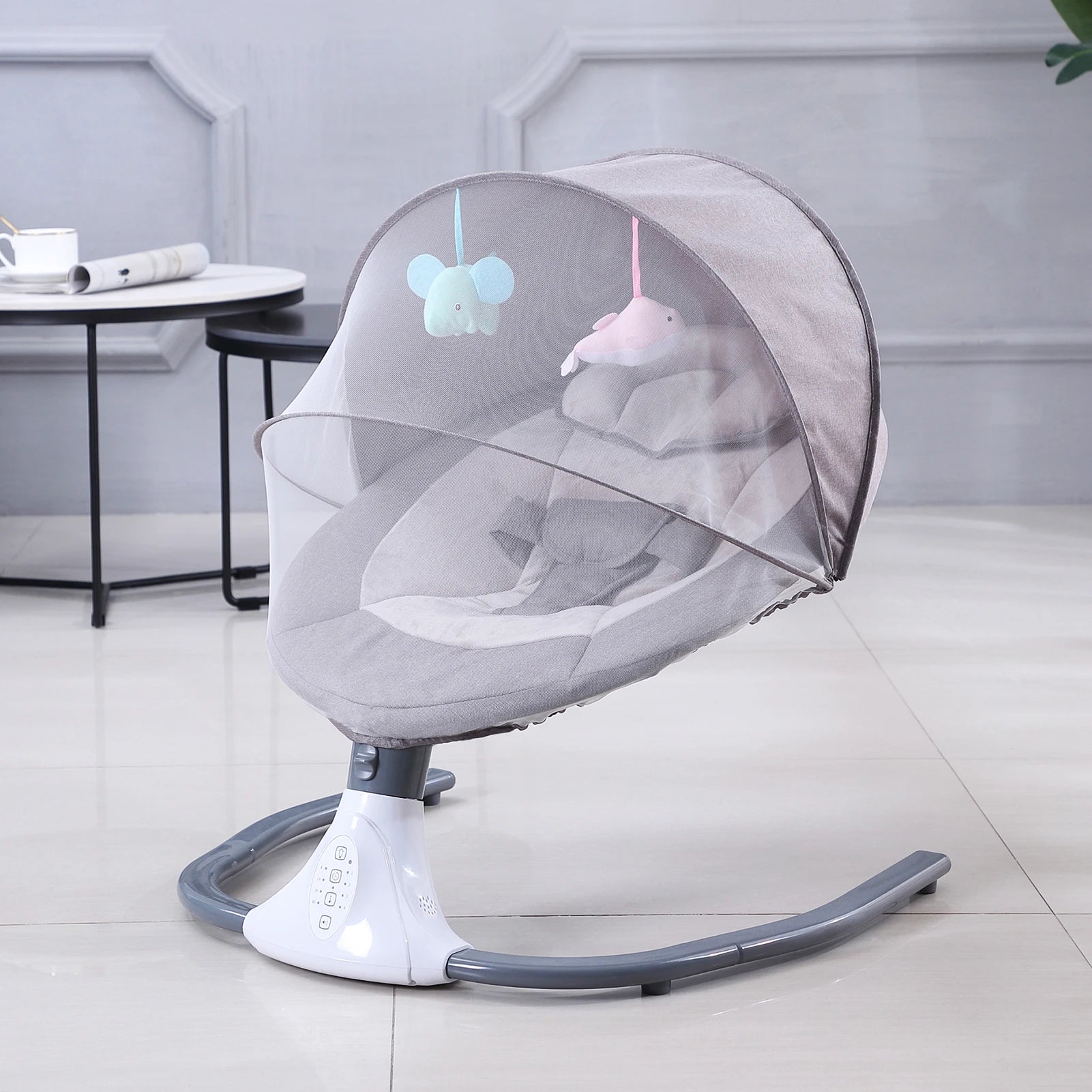 Putybudy S-Y608 Motorized Baby Swing with Remote & Bluetooth