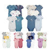 Summer Baby Bodysuits Boy Clothes Fashion Flower Cotton Short Sleeves Newborn Girl Clothing Jumpsuit Infant Outfits 6-24 Months