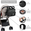 Kono Convertible Baby Changing Bag with Insulated Pockets