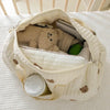 Chic Embroidered Mom Bag | Large Capacity Travel Handbag