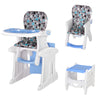 HOMCOM 2-in-1 Baby High Chair & Booster Seat